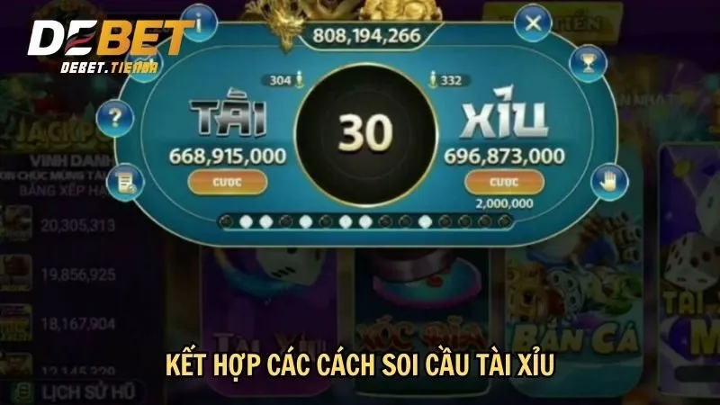 Cách Soi Cầu Tài Xỉu - Bí Quyết Dự Đoán Chính Xác Dành Cho Người Chơi Kết hợp các cách soi cầu tài xỉu